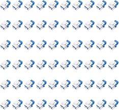 60pcs LC/UPC Fiber Optic Coupler Keystone Jack Set