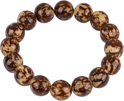 Handmade Bodhi Seed Mala Bracelet for Meditation and Yoga