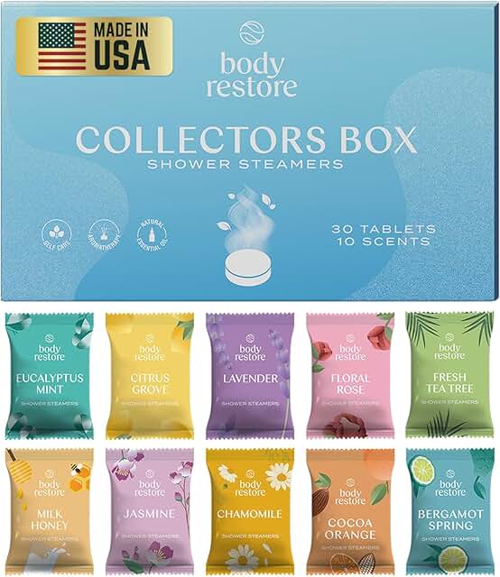 30 Shower Steamers for Relaxation and Self Care