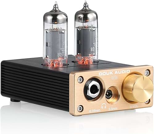 Mini Vacuum Tube Headphone Amp for High-Res Audio