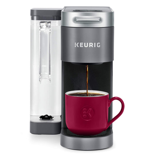 K-Supreme Coffee Maker, Single Serve K-Cup Pod Coffee Brewer, With MultiStream Technology, 66 Oz Dual-Position Reservoir, and Customizable Settings, Gray