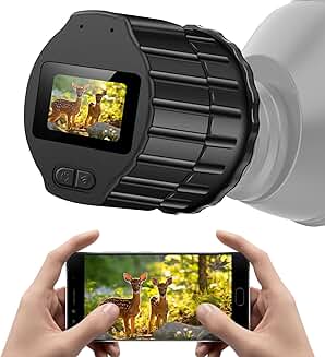 64GB WiFi Telescope Camera with 1.5" Screen and 1080P Video