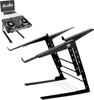 Portable Dual Laptop Stand with Adjustable Height