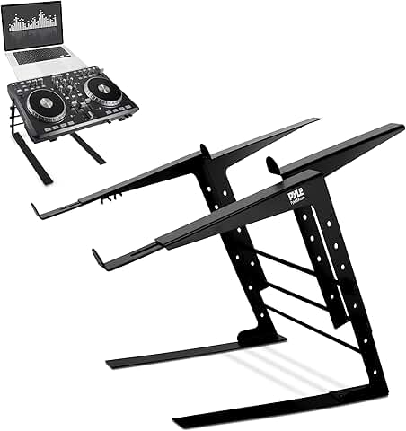 Portable Dual Laptop Stand with Adjustable Height