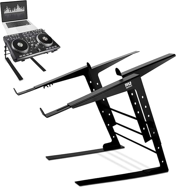 Portable Dual Laptop Stand with Adjustable Height