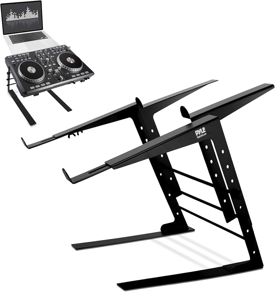 Portable Dual Laptop Stand with Adjustable Height
