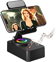Wireless Bluetooth Cell Phone Stand with LED and Anti-Slip Base