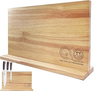 Authentic Magnetic Knife Block for Kitchen Storage