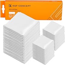 80 Pack Microfiber Cleaning Cloths for Glasses and Screens