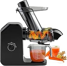 Cold Press Juicer with Wide Chute and Multiple Modes