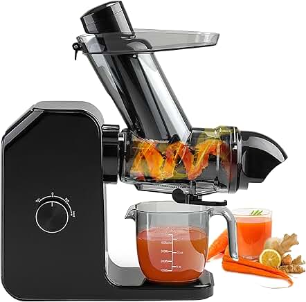 Cold Press Juicer with Wide Chute and Multiple Modes