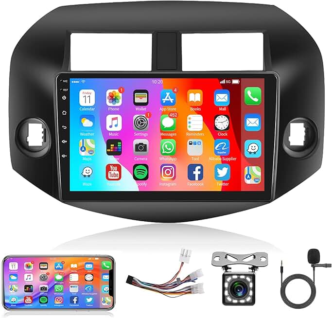 Touchscreen GPS Radio for Toyota RAV4 2007-2011