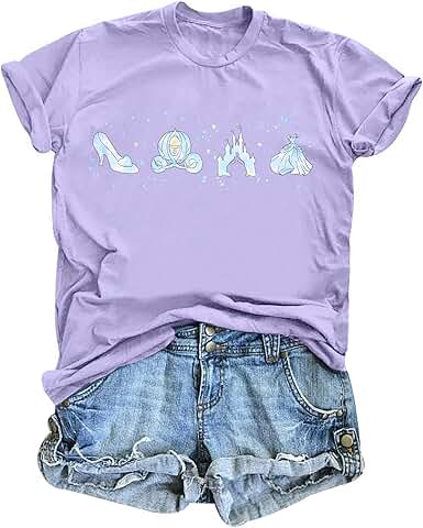 Women’s Castle Graphic T-Shirt for Family Vacation