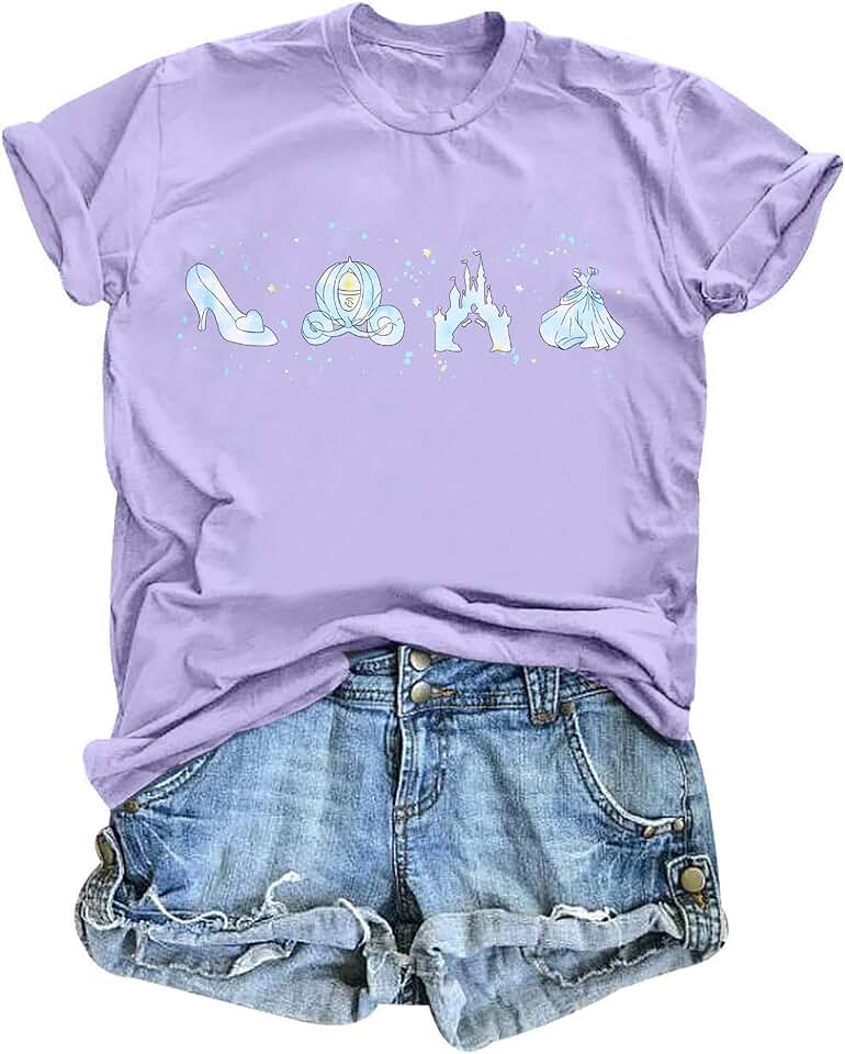 Women’s Castle Graphic T-Shirt for Family Vacation