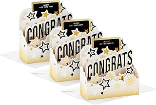 Mini Graduation Gift Card Holders with Envelopes (3)