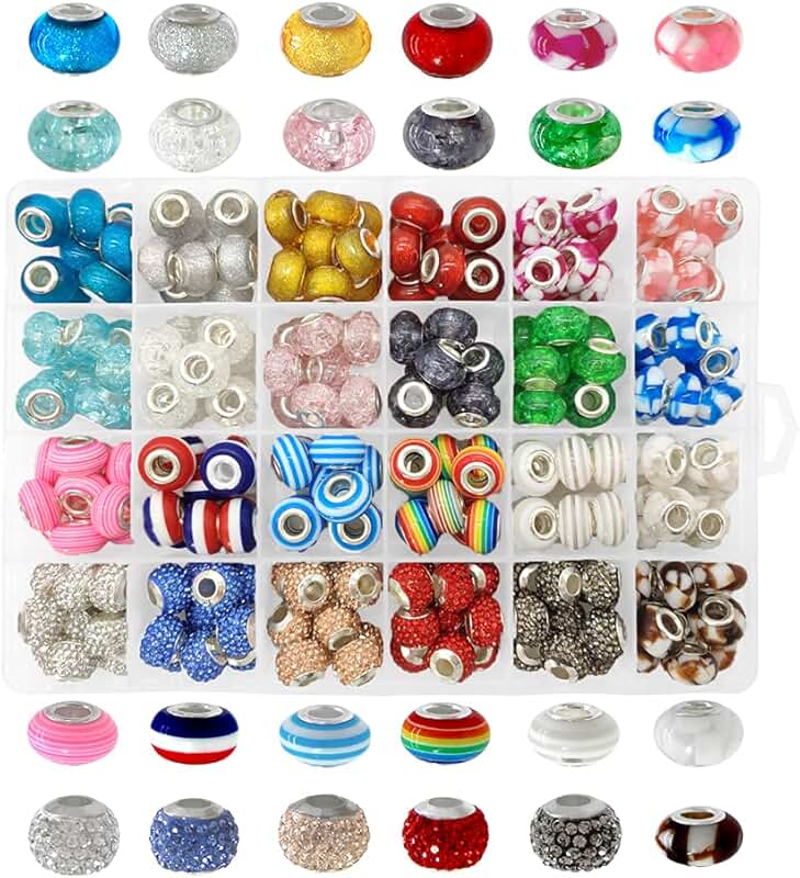 Colorful 14mm Resin Beads for Jewelry Making, 240pcs