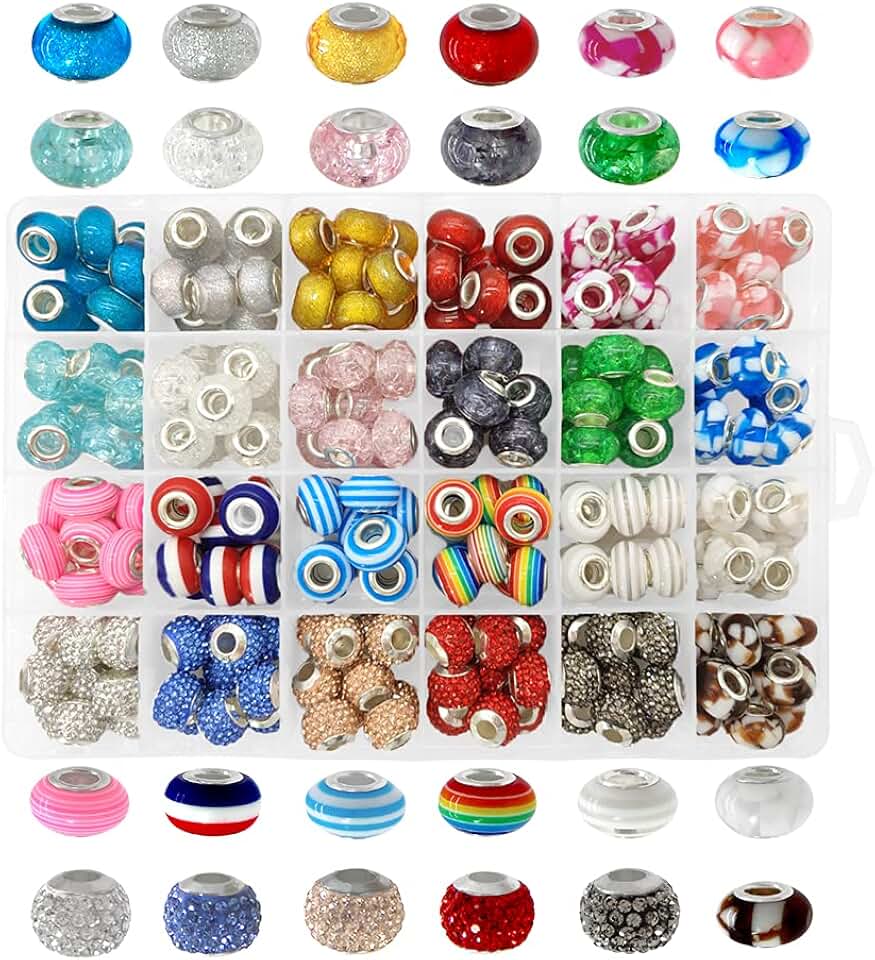 Colorful 14mm Resin Beads for Jewelry Making, 240pcs