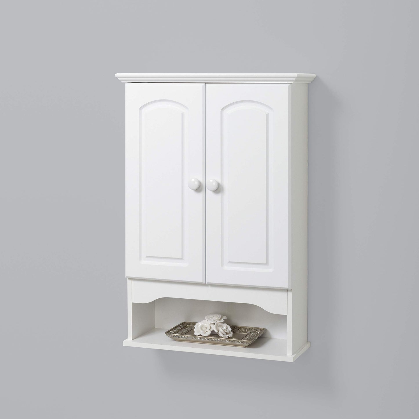 , Hartford Wall Cabinet, White
