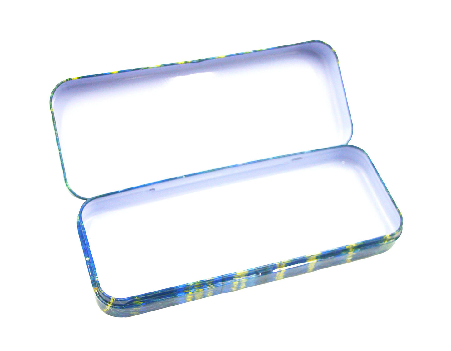 Mega Tin Pencil and Storage Box with Starry Night Design
