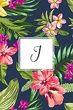 Tropical Floral Lined Journal, 150 Pages, 6x9 Inches
