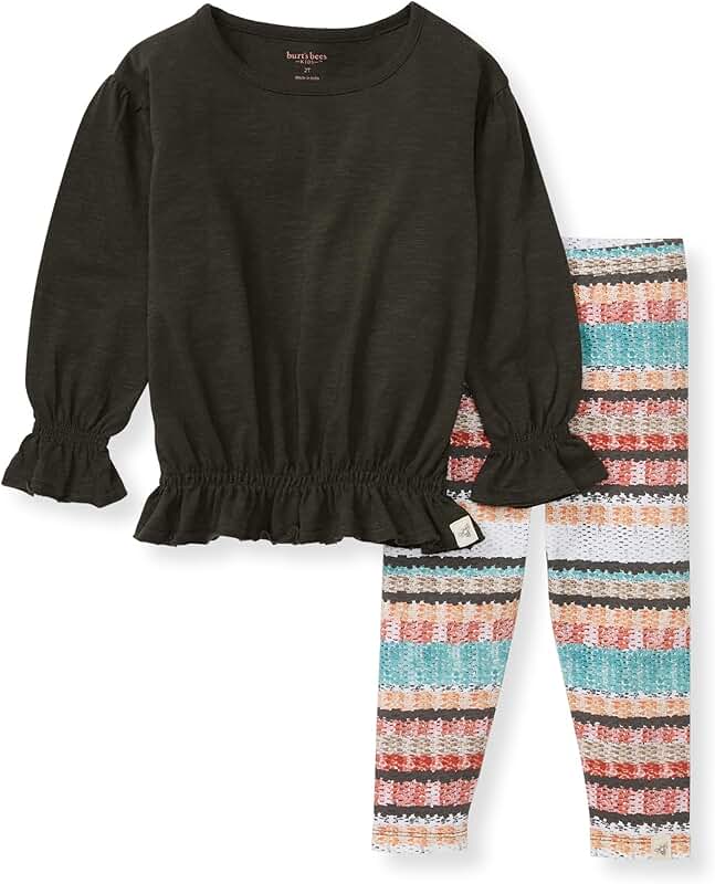 Baby Girls' Long Sleeve Top and Pants Set