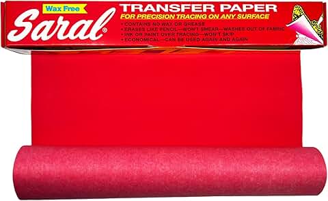 Wax-Free Transfer Paper for Precise Tracing, 12x12 Feet