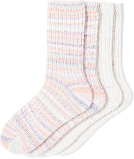 Two Pairs of Women's Cozy Socks