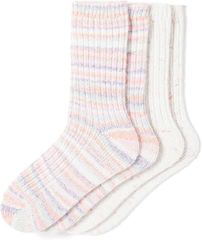Two Pairs of Women's Cozy Socks