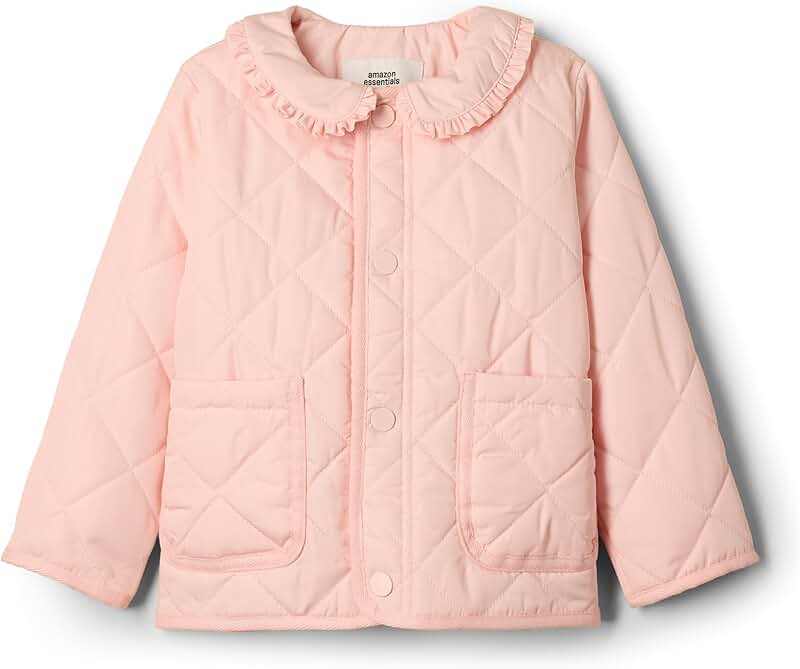Toddler Girls' Ruffle Midweight Field Jacket