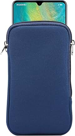 Neoprene Cell Phone Sleeve with Mesh Pocket