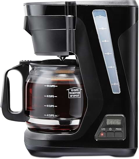 Digital 12-Cup Programmable Coffee Maker