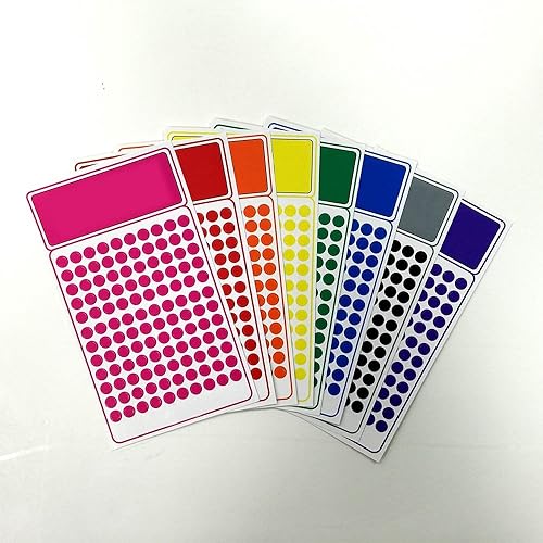 Small Dot Markers, 1/4 Inch, 960 Count
