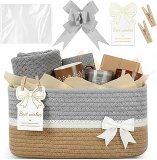 Small woven gift basket for holidays and events