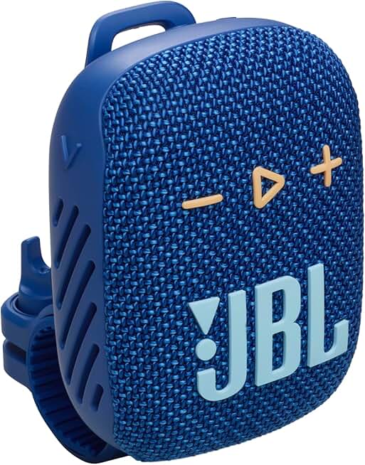 Slim Handlebar Bluetooth Speaker in Blue