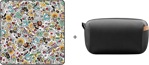 Black Protective Lens Wrap and Organizer Bag