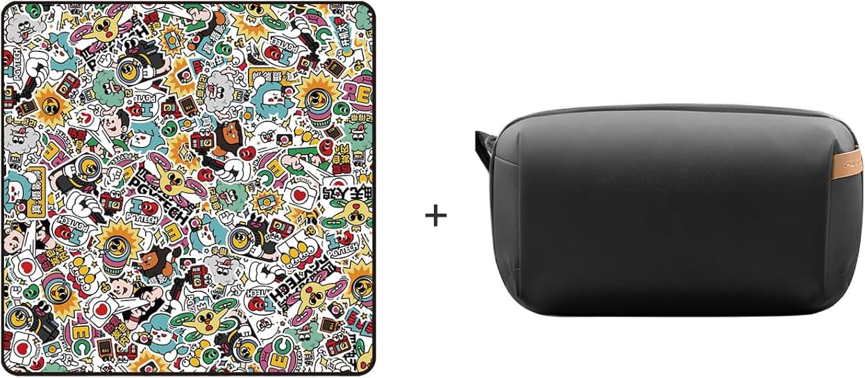 Black Protective Lens Wrap and Organizer Bag