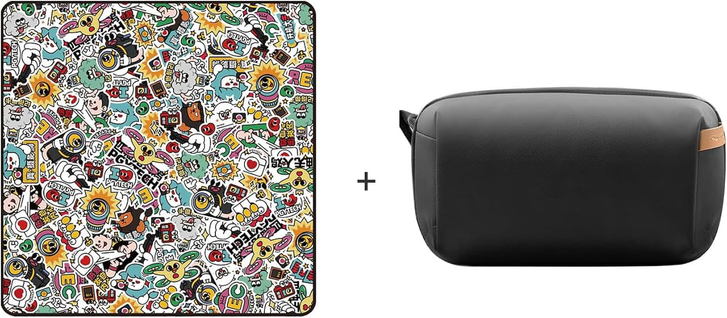 Black Protective Lens Wrap and Organizer Bag