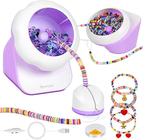 Electric Clay and Seed Bead Spinner for Jewelry Making