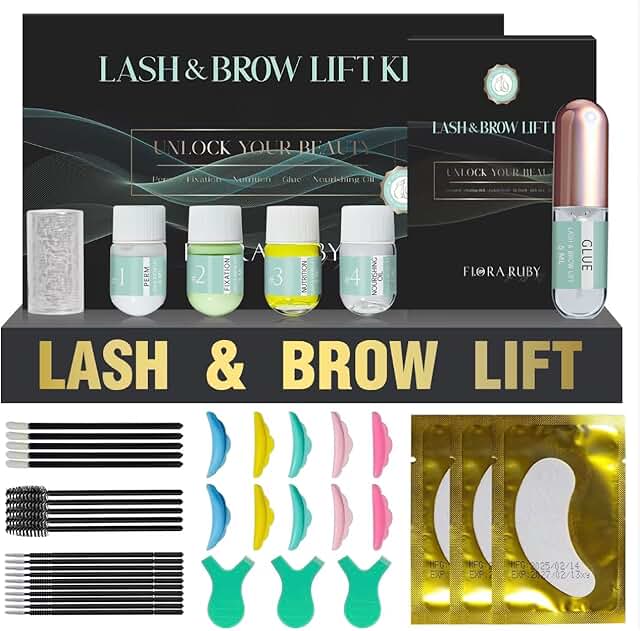 Professional Eyelash and Brow Perm Kit for Fuller Brows