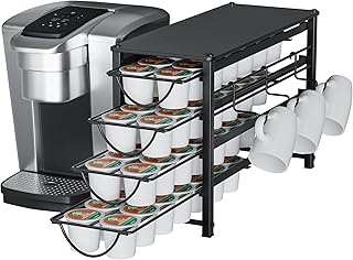 4-Tier Coffee Pod Organizer for Countertop