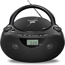Portable CD Player with Bluetooth, Radio, USB, and Aux