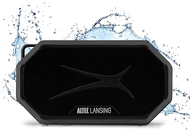 Portable Waterproof Bluetooth Speaker with 12-Hour Playtime