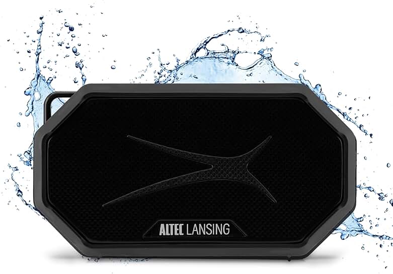 Portable Waterproof Bluetooth Speaker with 12-Hour Playtime