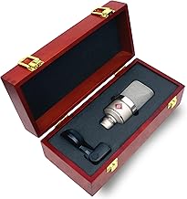 Wood Microphone Case for TLM 102 with Foam Insert