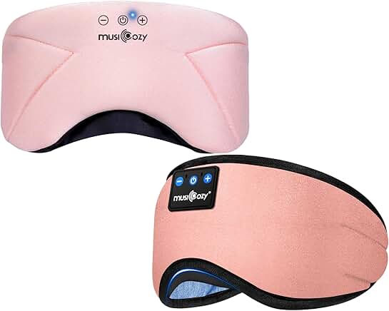 Wireless Sleep Headphones with Washable Eye Mask