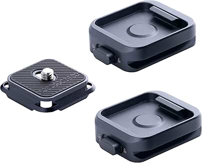 Quick Release Plate and Adapter for Camera Mounts