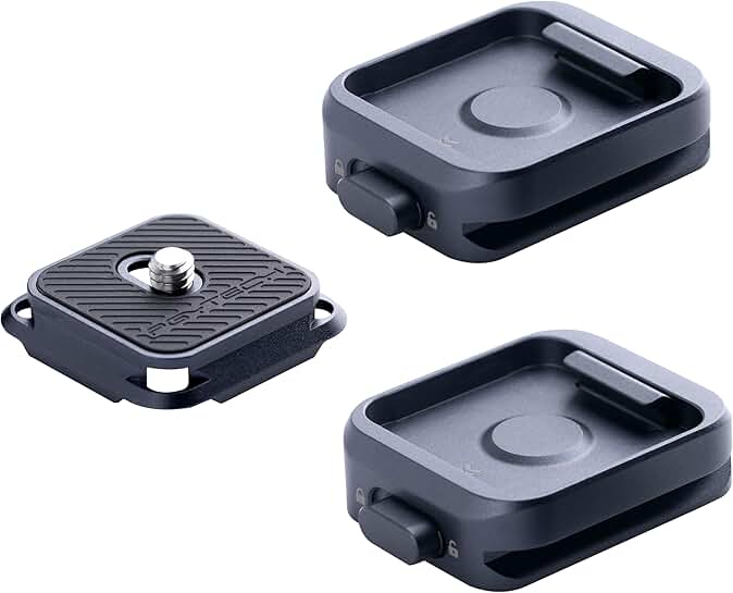 Quick Release Plate and Adapter for Camera Mounts