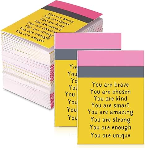 48 Mini Inspirational Notebooks for Christmas Gifts