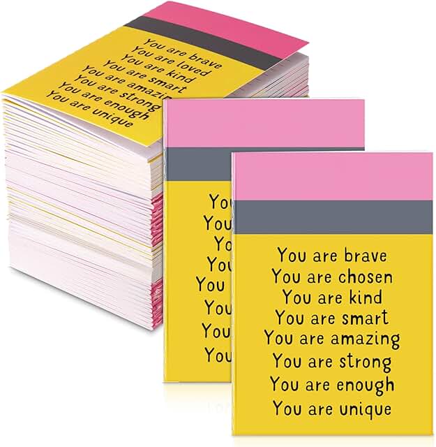 48 Mini Inspirational Notebooks for Christmas Gifts