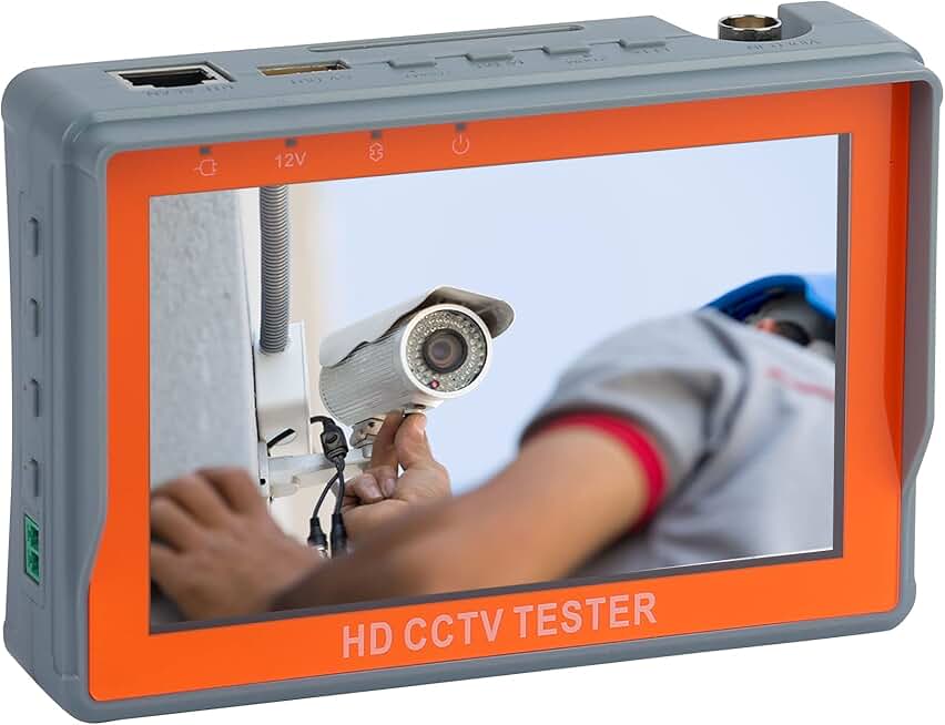 Portable 5-inch CCTV Camera Tester with 8MP Support